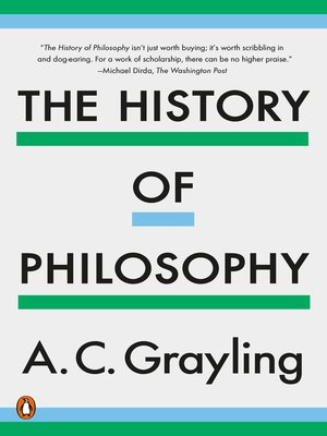 cover image of The History of Philosophy
